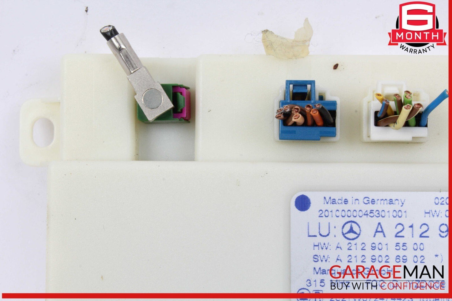 08-14 Mercedes W212 E550 C250 Keyless Go Entry Control Module Unit
