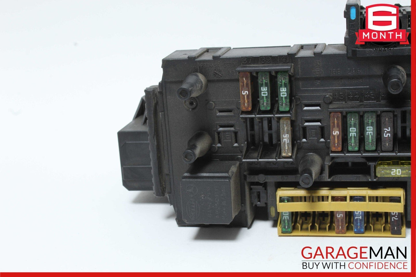 12-14 Mercedes W204 C250 C350 Rear SAM Module Relay Fuse Junction Box Assembly