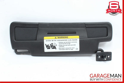 05-11 Mercedes R171 SLK350 Front Right Side Sun Visor Sunvisor Shade Cover Black