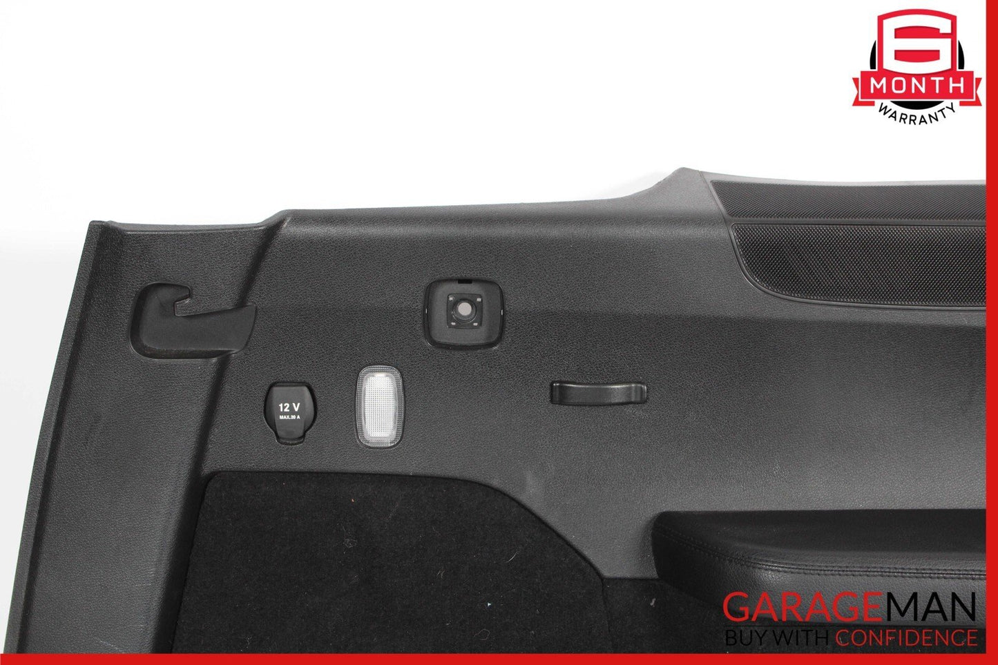 13-16 Mercedes X166 GL450 GL550 Rear Left Trunk Quarter Trim Cover Panel Black
