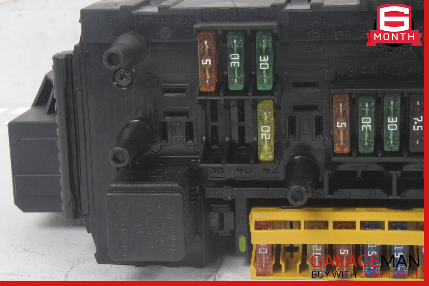 10-11 Mercedes W212 E350 E550 Rear Fuse Relay Junction Box SAM Module Assy