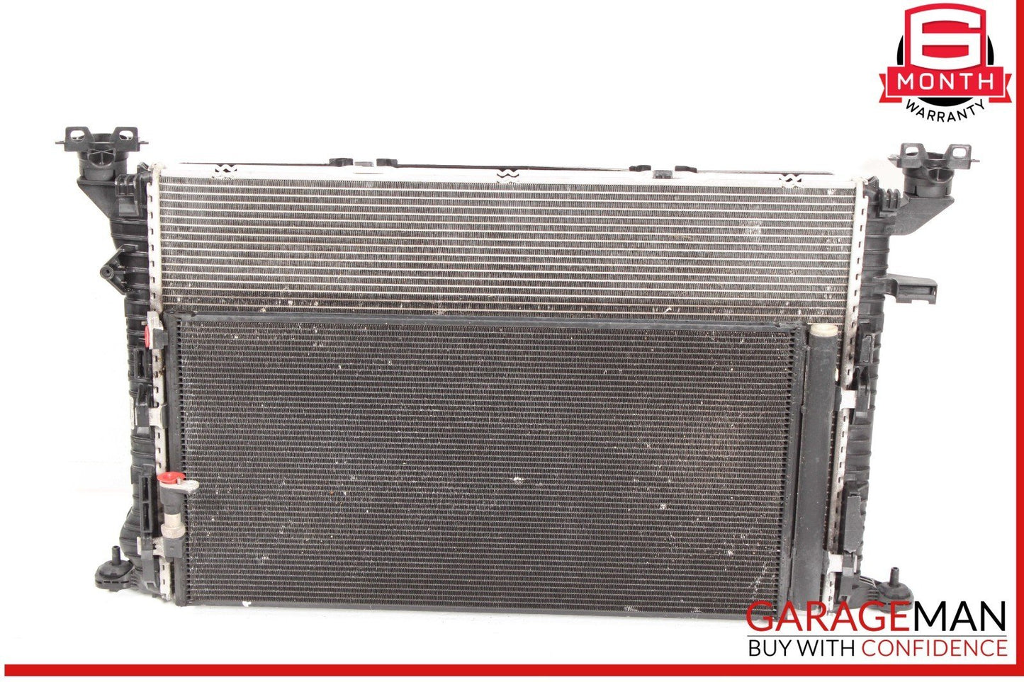 12-18 Audi A6 A7 Engine Radiator Condenser Cooler Fan Assembly OEM