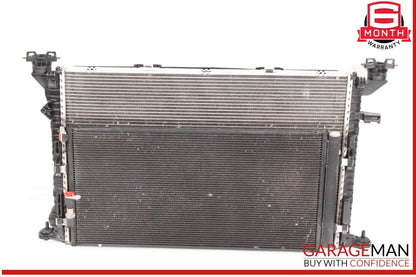 12-18 Audi A6 A7 Engine Radiator Condenser Cooler Fan Assembly OEM