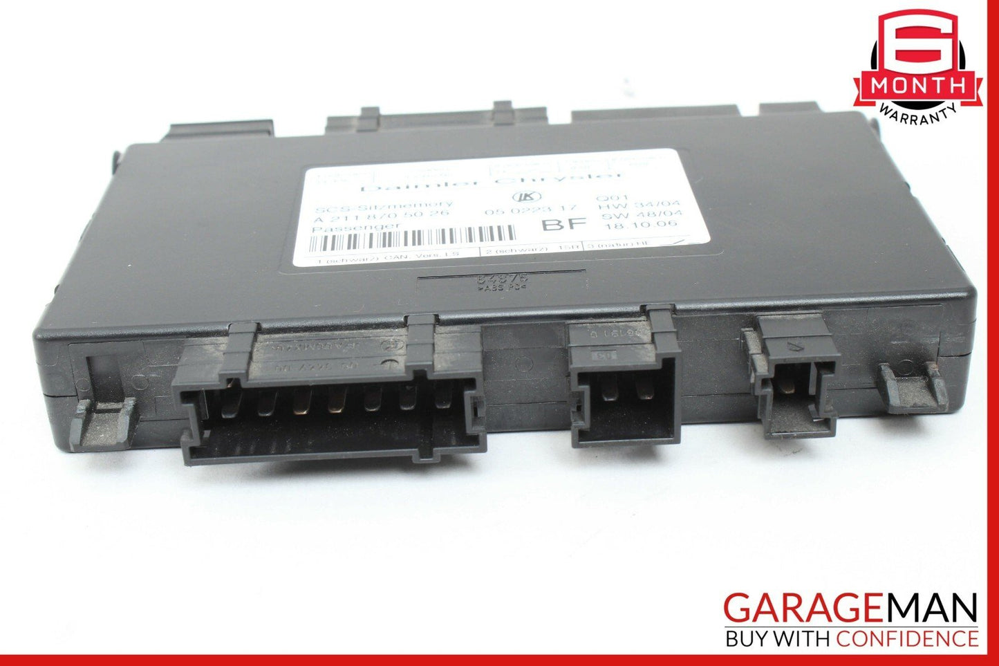 03-11 Mercedes SLK350 GL320 E63 AMG Front Right Side Seat Control Module Unit