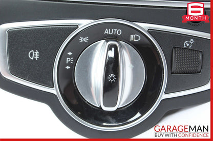 15-18 Mercedes W205 C300 Light Control Switch A2058210059 A2059057007 OEM