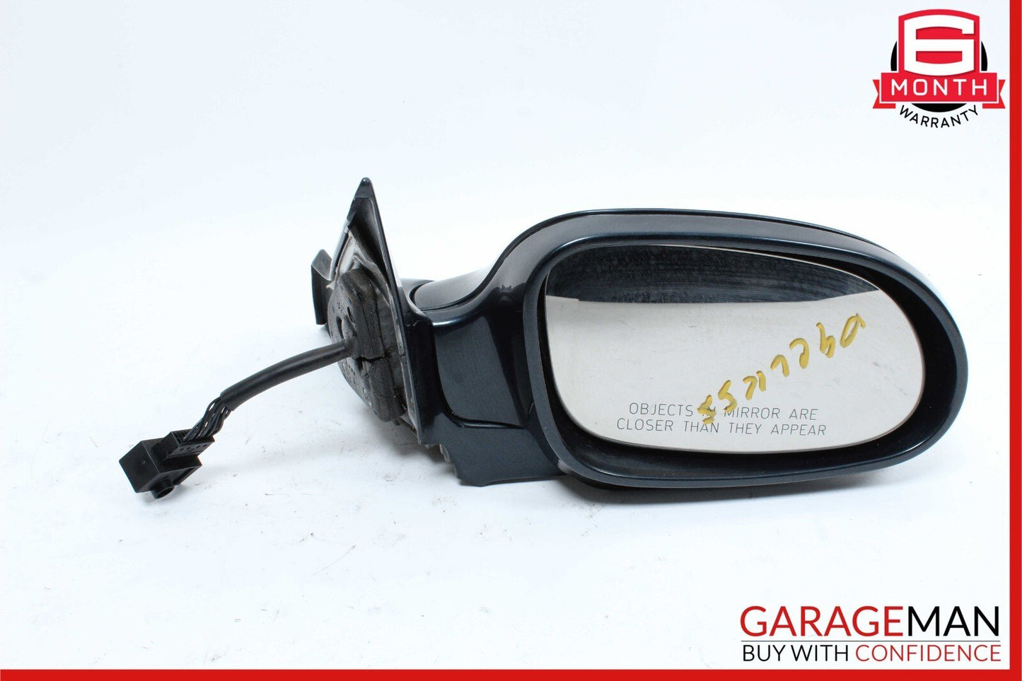 03-09 Mercedes W209 CLK55 AMG Front Right Side Mirror Door Rear View Green Black