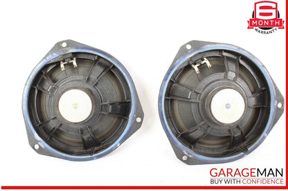 14-17 Maserati Ghibli S Rear Right & Left Side Door Sound Audio Speaker Set of 2