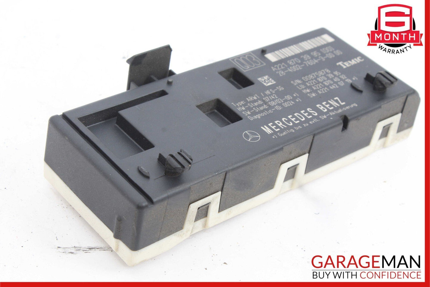 07-14 Mercedes W221 S500 S550 CL63 Trunk Release Remote Open Close Module Unit