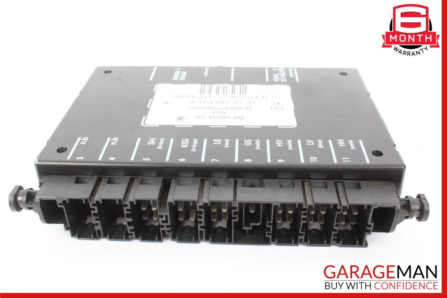 98-05 Mercedes W163 ML500 ML320 ML55 AMG Front Right / Left Seat Control Module
