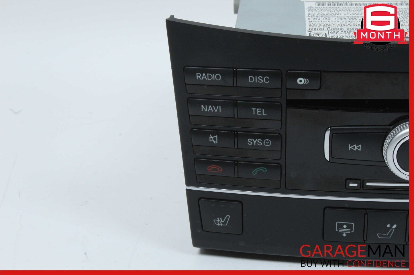 10-11 Mercedes W212 E350 E550 E63 AMG Command Head Unit CD Changer Radio OEM