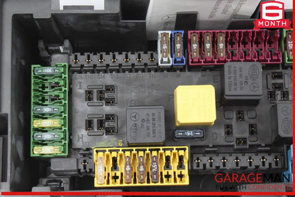 12-16 Mercedes X166 GL450 GL550 ML550 Rear Relay Fuse Box 1669063901 OEM