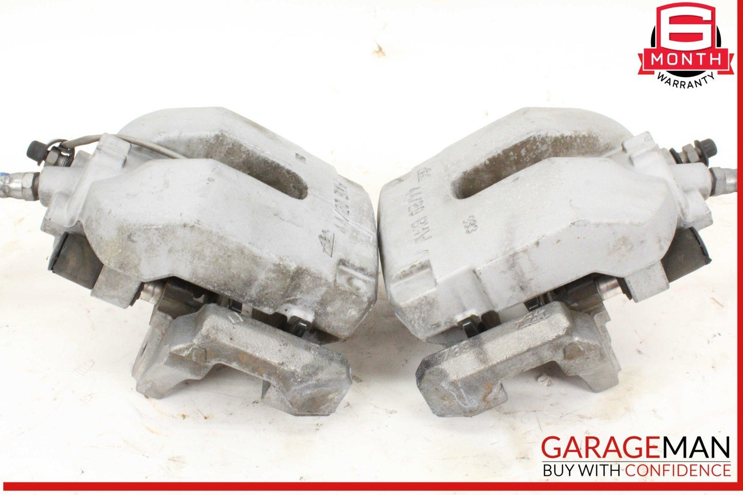 14-18 BMW X5 F15 X6 Rear Left and Rear Right Side Brake Caliper Calipers Set OEM