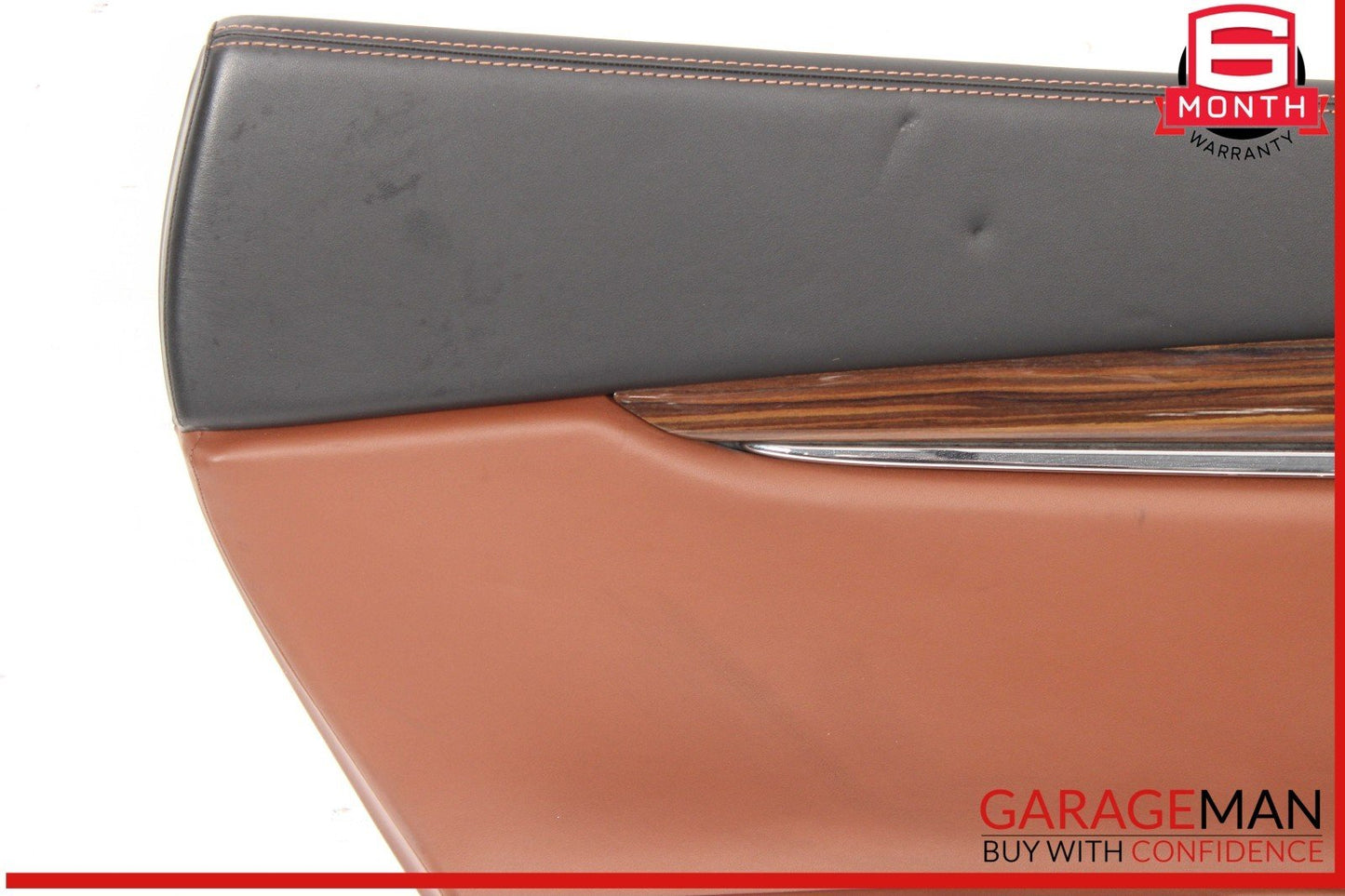 14-17 Maserati Quattroporte SQ4 M156 Rear Left Side Interior Door Panel OEM