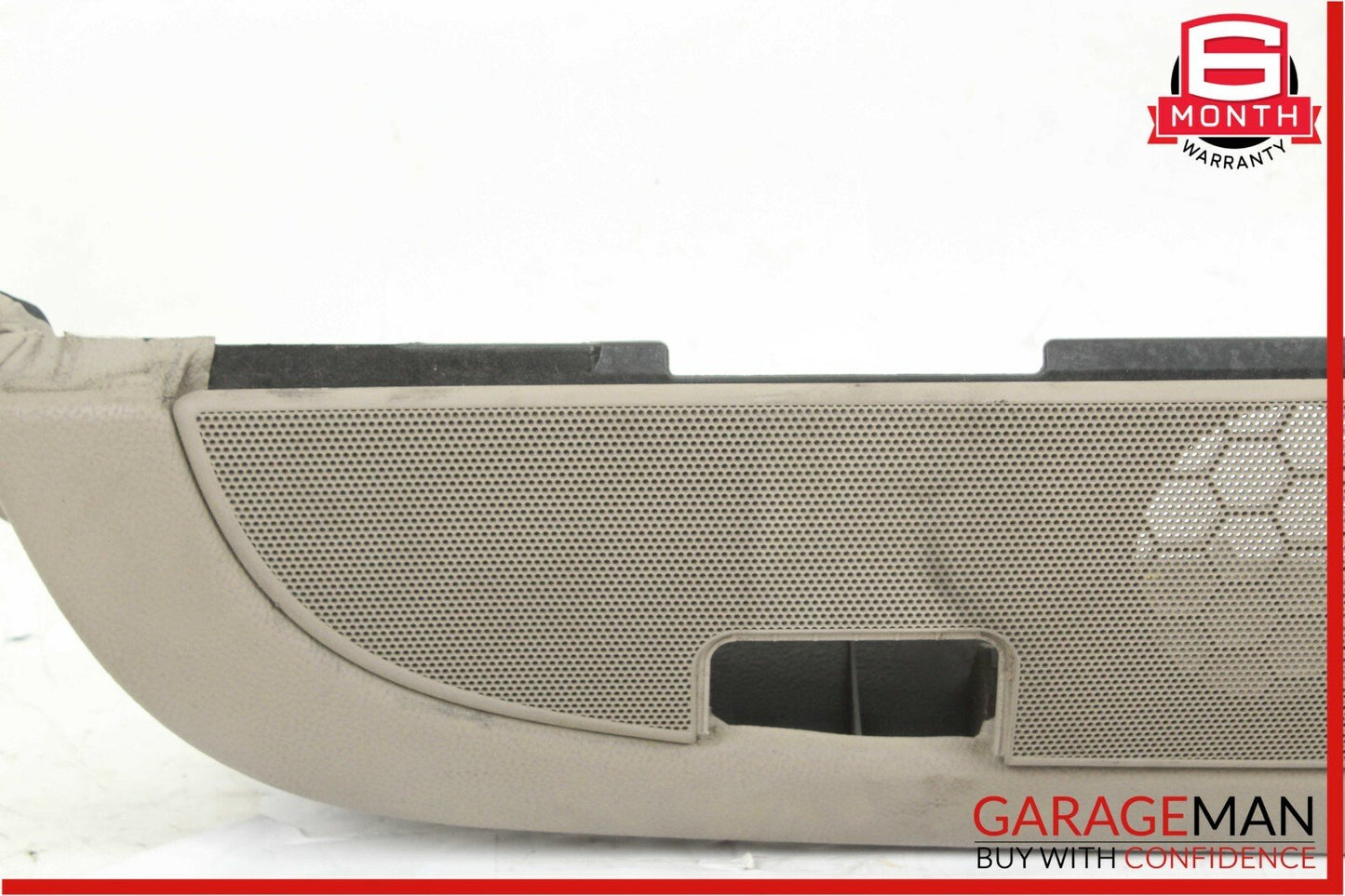 03-08 Mercedes R230 SL500 SL600 Rear Deck Shelf Speaker Trim Cover Panel Beige