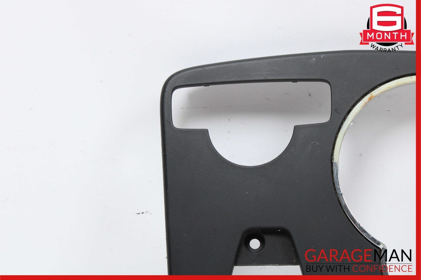 08-14 Mercedes W204 C300 E550 Center Console Cup Holder Bezel Trim Cover Black