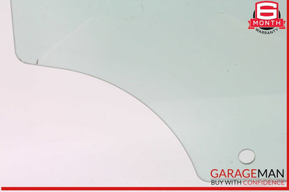 17-20 BMW 530E Rear Right Passenger Side Door Window Glass OEM