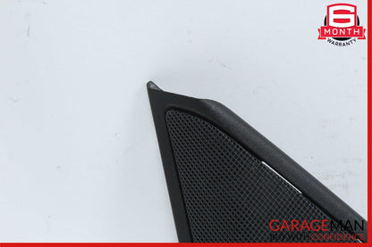 10-16 Mercedes E250 E400 E350 Front Left Door Panel Tweeter Speaker Cover Black