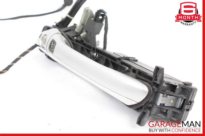 00-06 Mercedes W220 S55 AMG S500 Front Left Side Exterior Door Handle Silver OEM