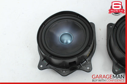07-09 Mercedes W221 S550 Rear Left & Right Door Audio Sound Speaker Set of 2 OEM