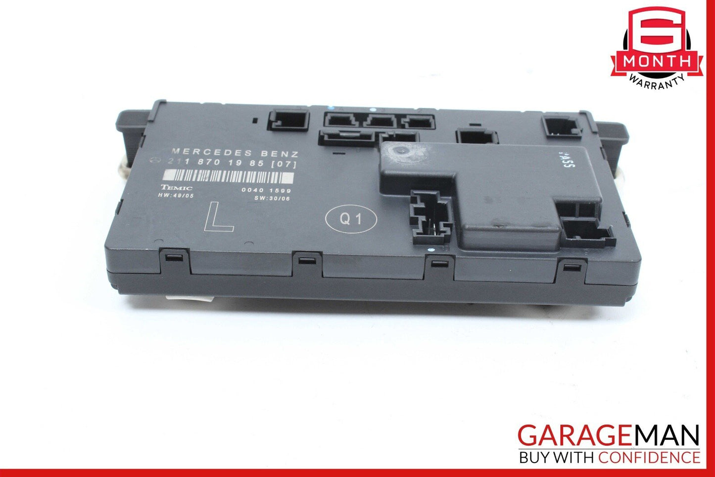 03-09 Mercedes W211 E63 AMG Front Left Driver Side Door Control Module OEM