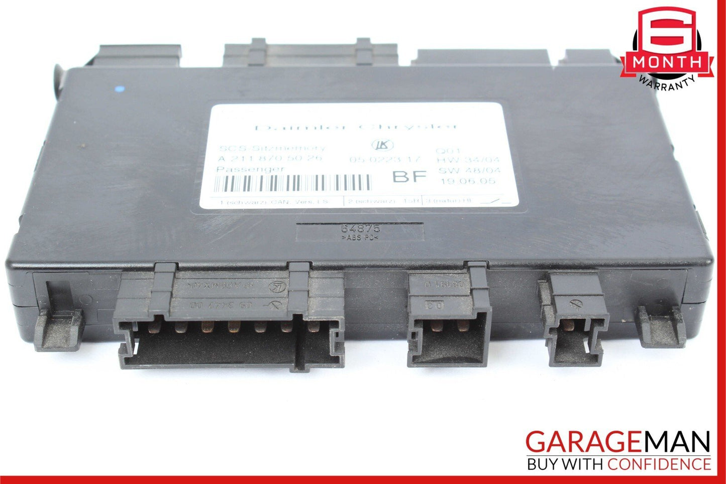03-12 Mercedes GL350 SLK350 E350 Front Right Side Seat Controller Module Unit