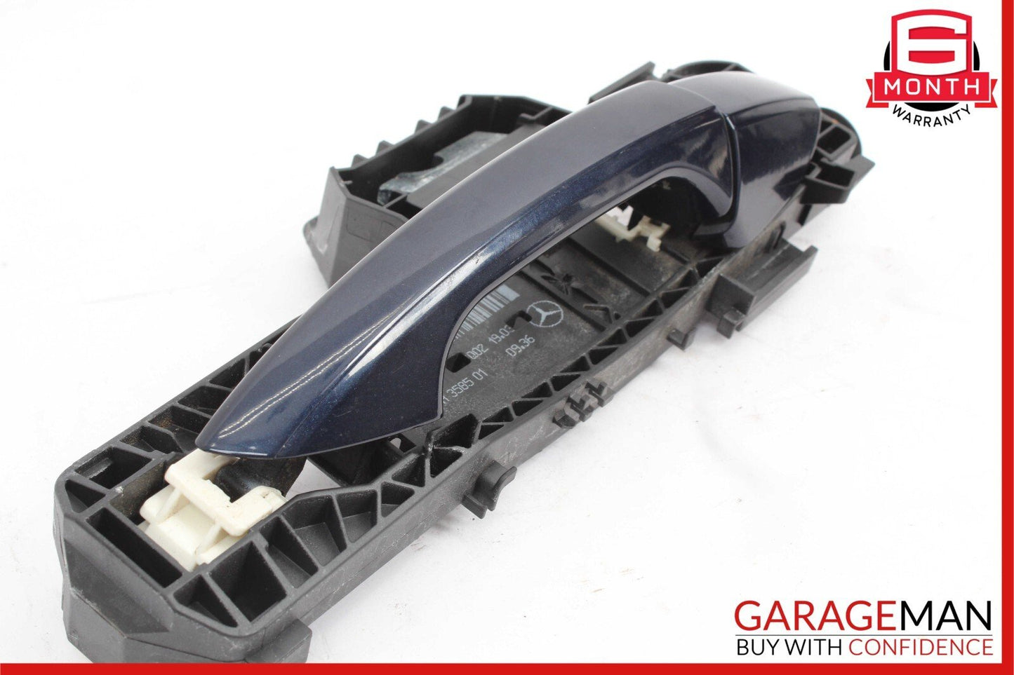 12-14 Mercedes W204 C300 C250 Sedan Right Passenger Exterior Door Handle Blue