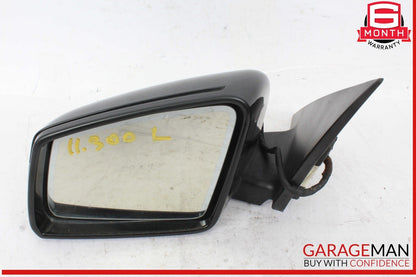 10-11 Mercedes W204 C300 C250 C350 Front Left Side Rear View Door Mirror Black