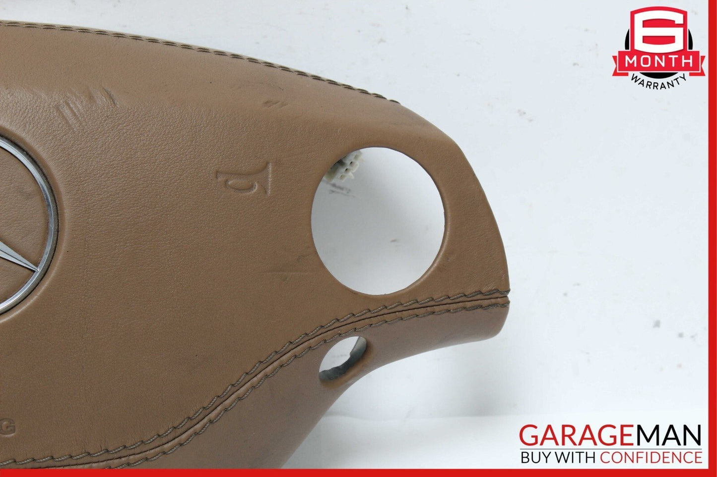 07-10 Mercedes CL600 CL550 S550 S500 Steering Wheel Airbag Air Bag Brown