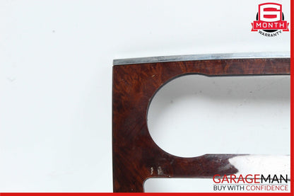 06-12 Mercedes GL450 ML350 Center Console Control Trim Bezel Cover Panel Wood