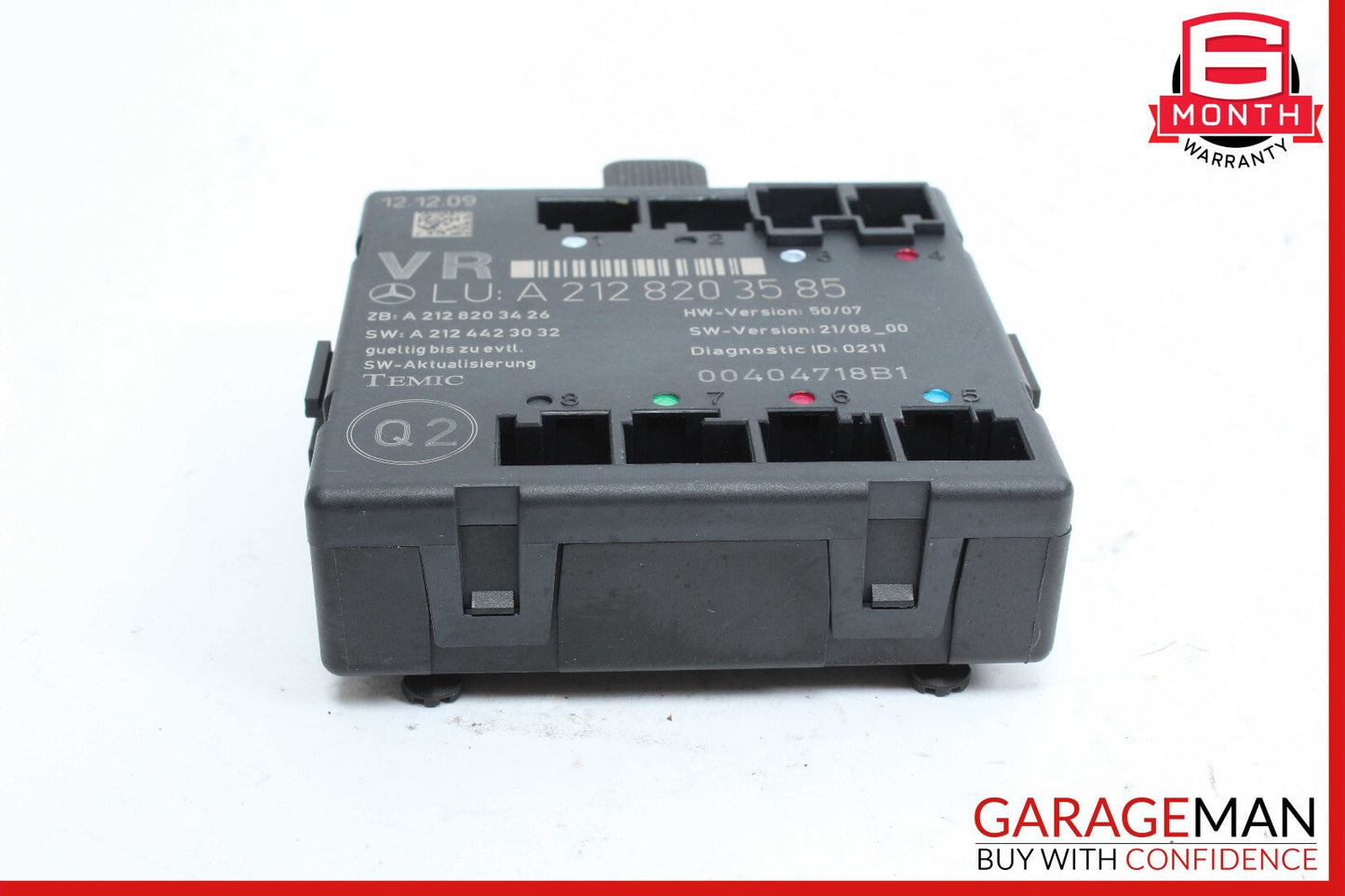 08-12 Mercedes X204 GLK350 C300 E350 Front Right Side Door Control Module OEM