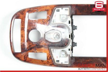 07-09 Mercedes W221 S550 S65 AMG Center Console Trim Bezel Wood 2216800064 OEM