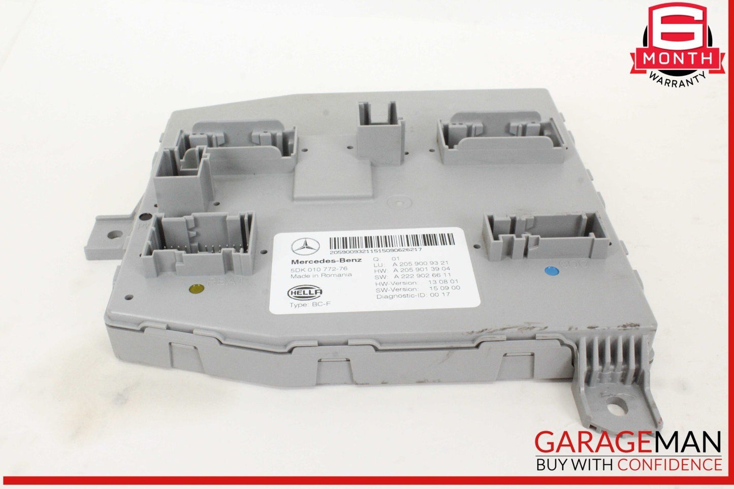 15-20 Mercedes W205 C300 GLC43 C63 AMG SAM Signal Lamp Control Module OEM