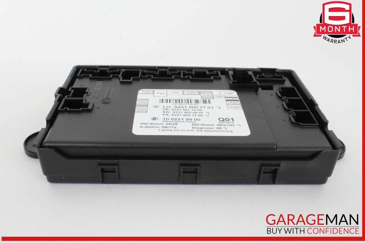 07-13 Mercedes W221 S400 Hybrid Rear Right or Left Side Door Control Module OEM