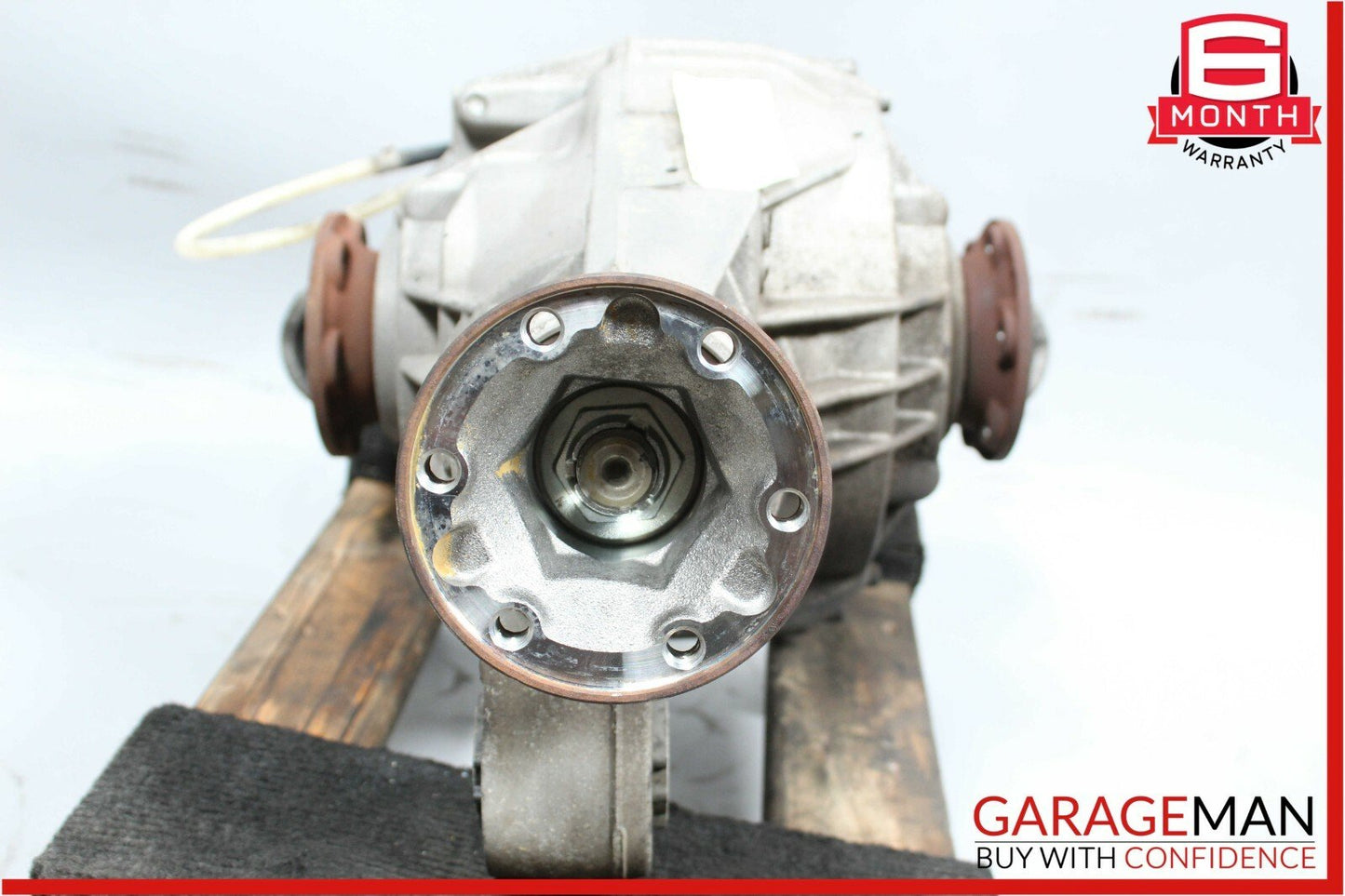 08-10 Porsche Cayenne 957 S Rear Diff Differential Axle Carrier OEM