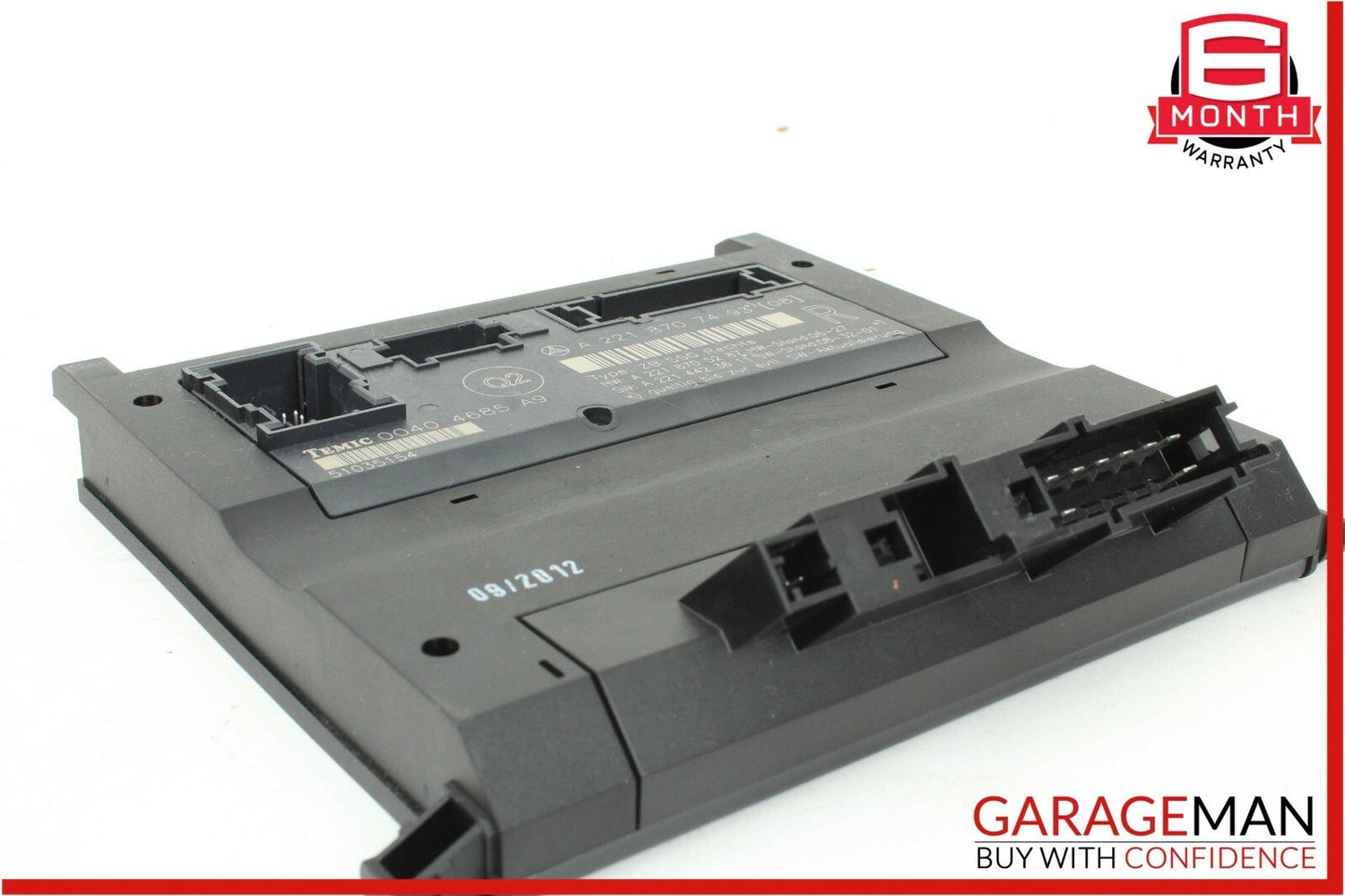 07-13 Mercedes W221 S550 Front Right Side Under Seat Controller Module Unit