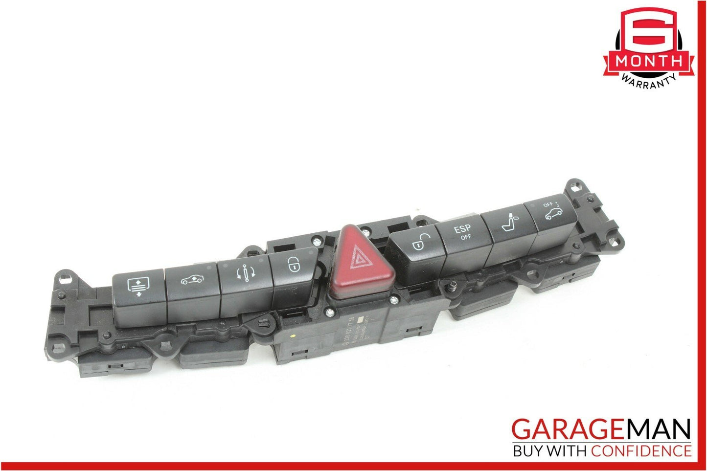 03-06 Mercedes W220 S430 S500 S55 Center Dashboard Control Switch 2208217758 OEM