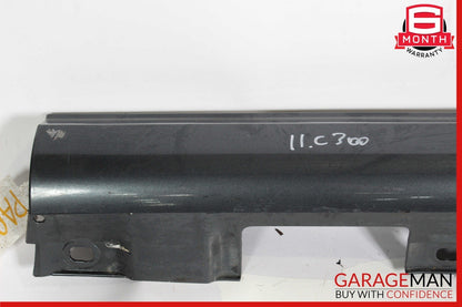 08-14 Mercedes W204 C250 AMG Sport Sedan Left Side Skirt Rocker Moulding Grey