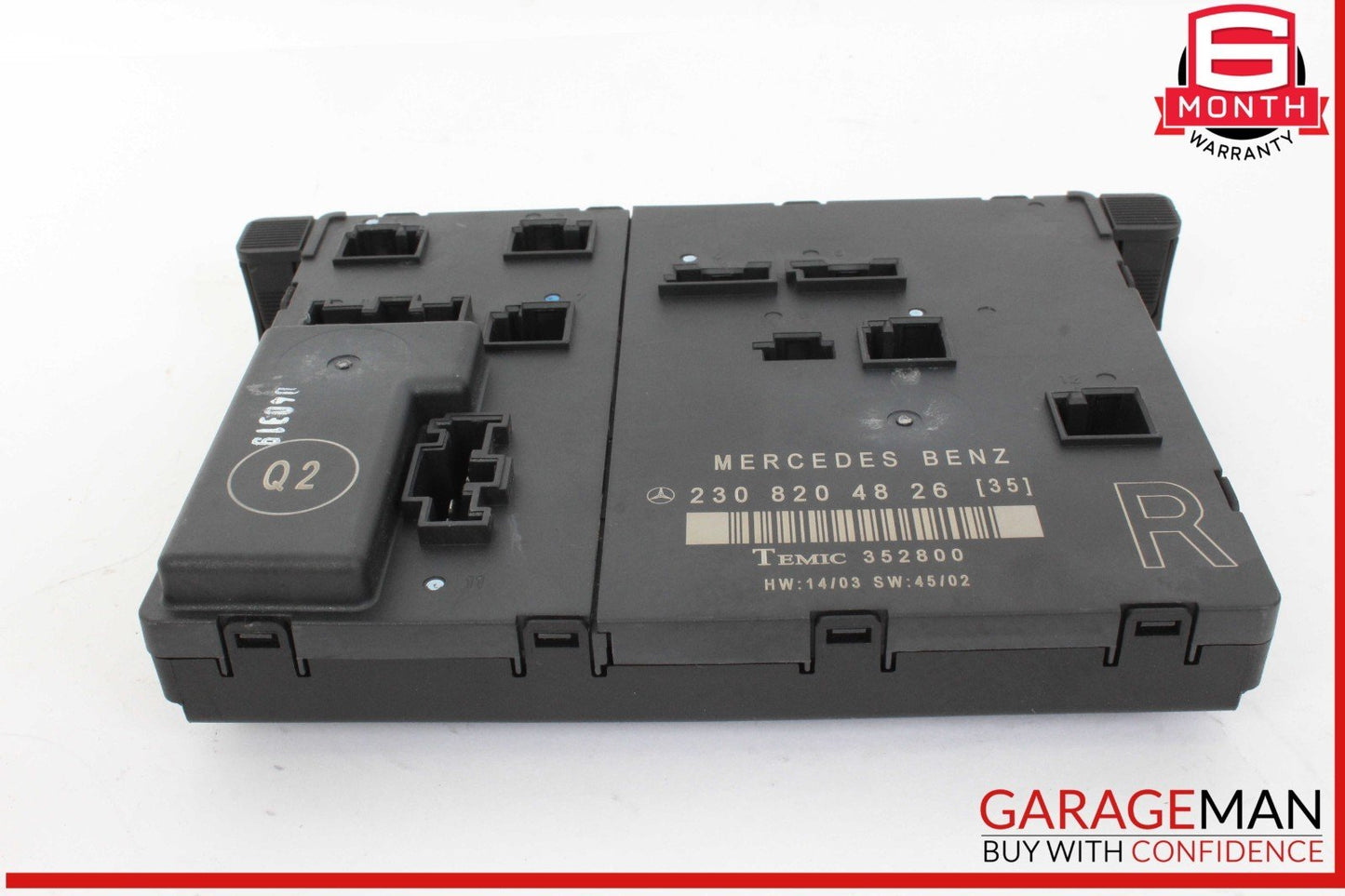 03-12 Mercedes R230 SL500 SL55 SL600 Front Right Side Door Control Module OEM