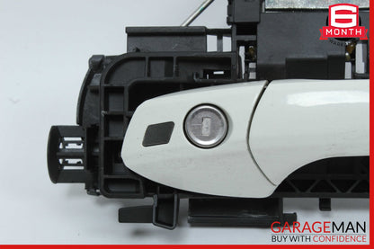10-13 Mercedes W212 E350 E550 E63 AMG Front Left Exterior Door Handle White OEM