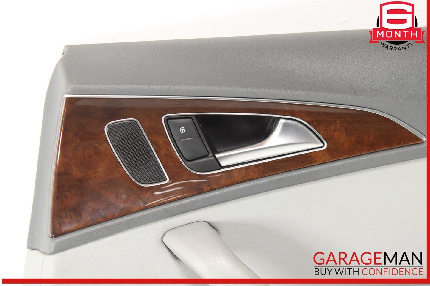 12-18 Audi A6 Rear Right Side Interior Door Trim Panel Cover Assembly OEM