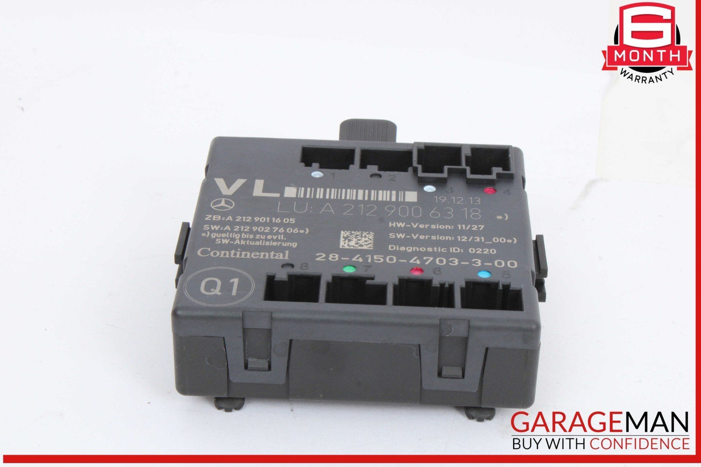 08-18 Mercedes W212 E350 4MATIC Front Left Side Door Control Module Unit OEM