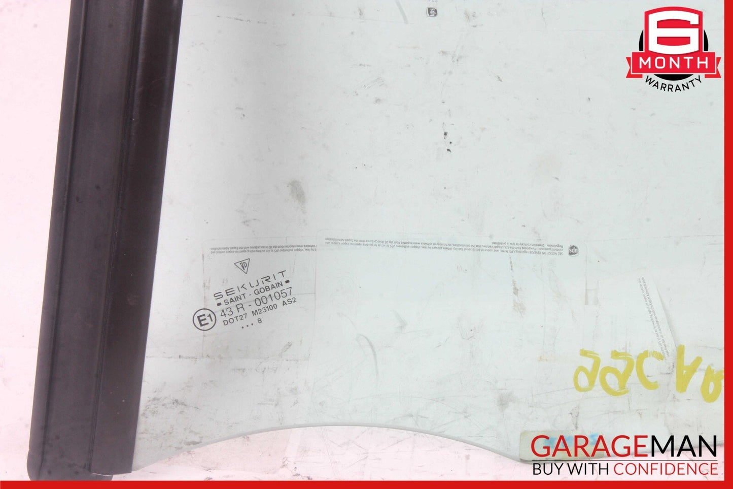 99-05 Porsche Carrera 911 996 Rear Left Quarter Window Glass OEM