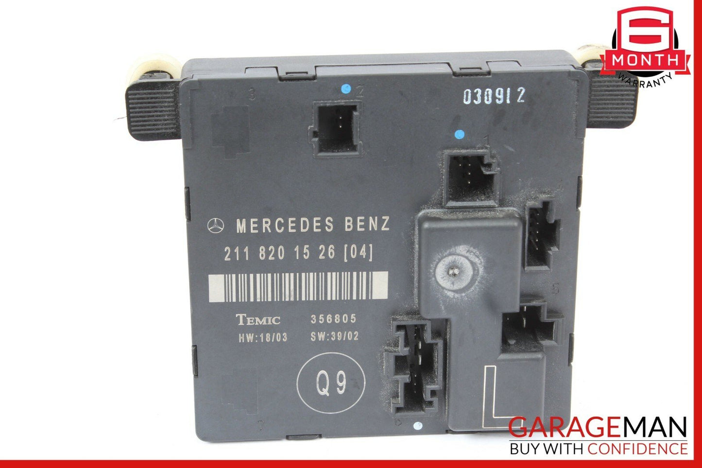 03-09 Mercedes W211 E320 E55 AMG Rear Left Driver Side Door Control Module Unit