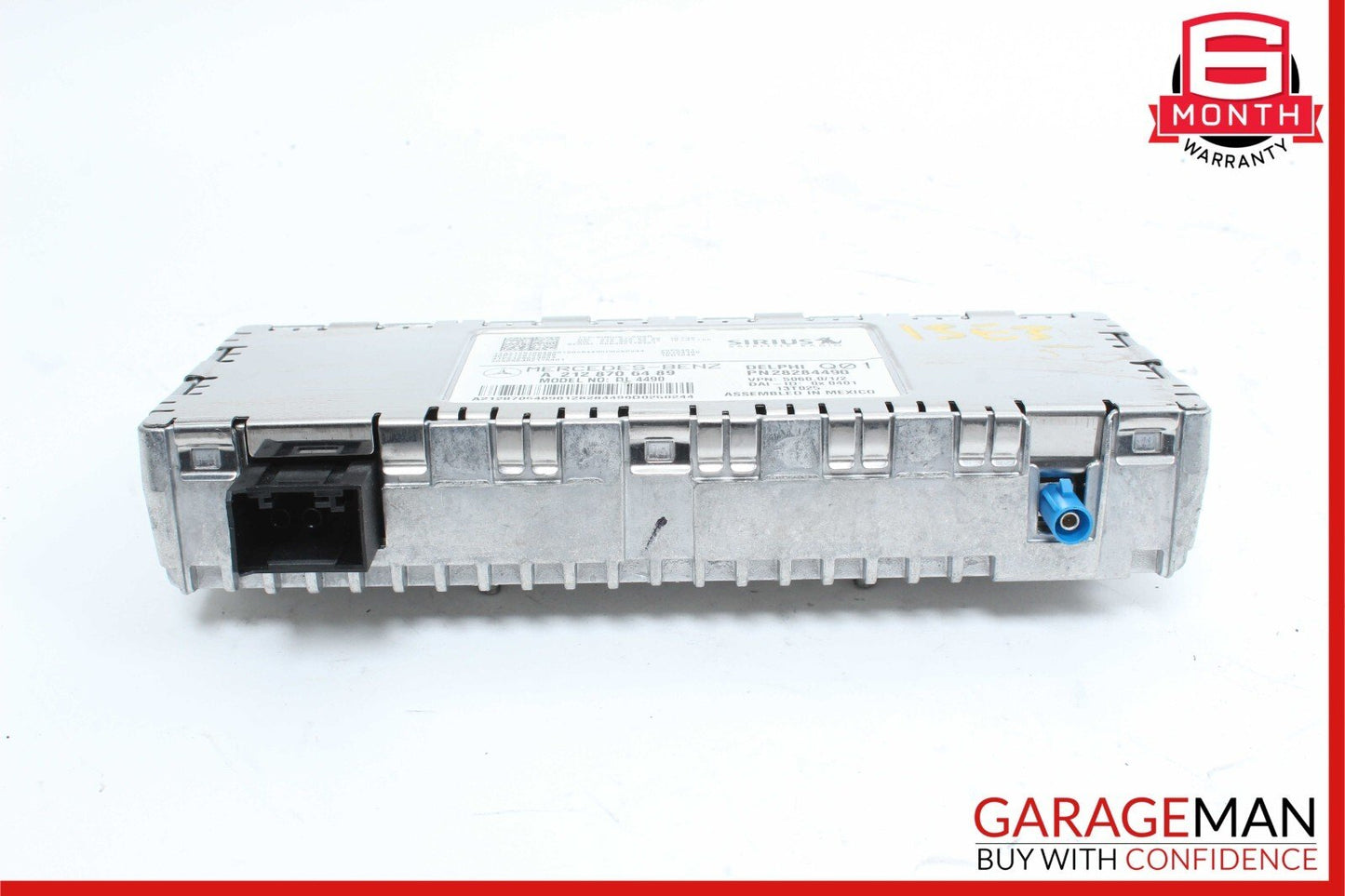 12-14 Mercedes W212 E350 E400 Sirius Satellite Radio Receiver 2128706489 OEM
