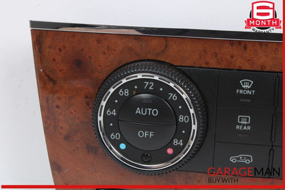 06-08 Mercedes-Benz R350 A/C Heater Climate Control Switch 2518208089 OEM