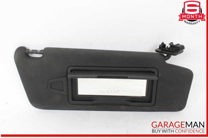 08-14 Mercedes W204 C300 C250 C350 Front Right Side Sunvisor Sun Visor Black OEM