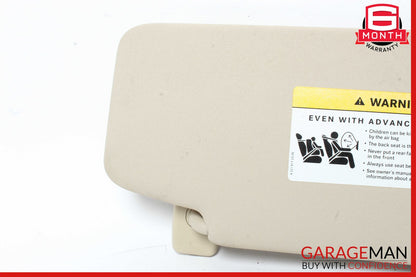 08-14 Mercedes W204 C250 C300 C63 Front Left Sun Visor Sunvisor Shade OEM