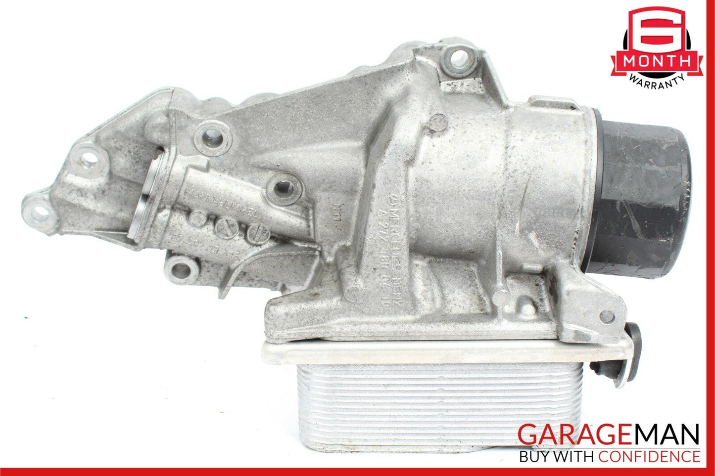 08-11 Mercedes W204 C300 Engine Oil Filter Cooler Housing 2721800410 OEM