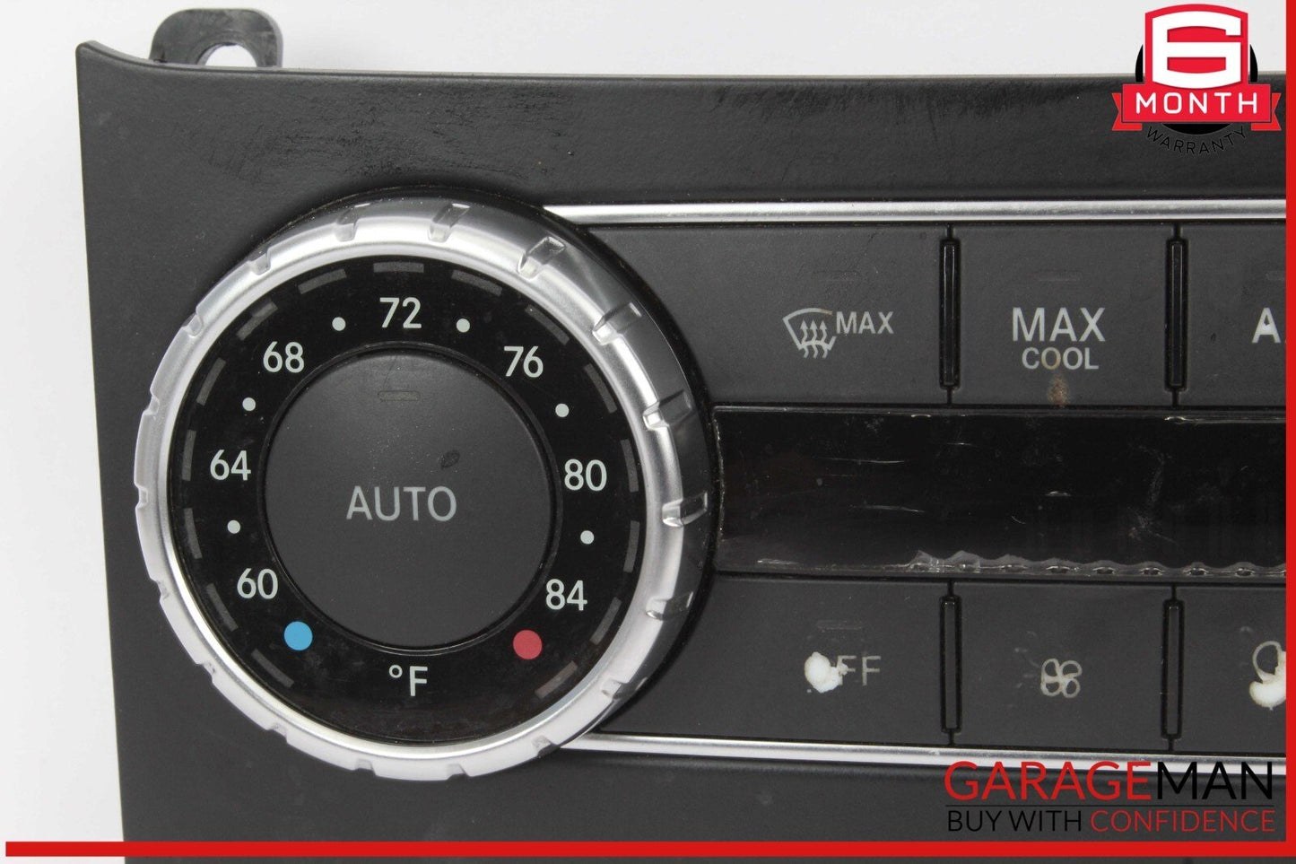 12-14 Mercedes W204 C250 C63 AMG C300 AC A/C Heater Climate Control w/ Trim OEM