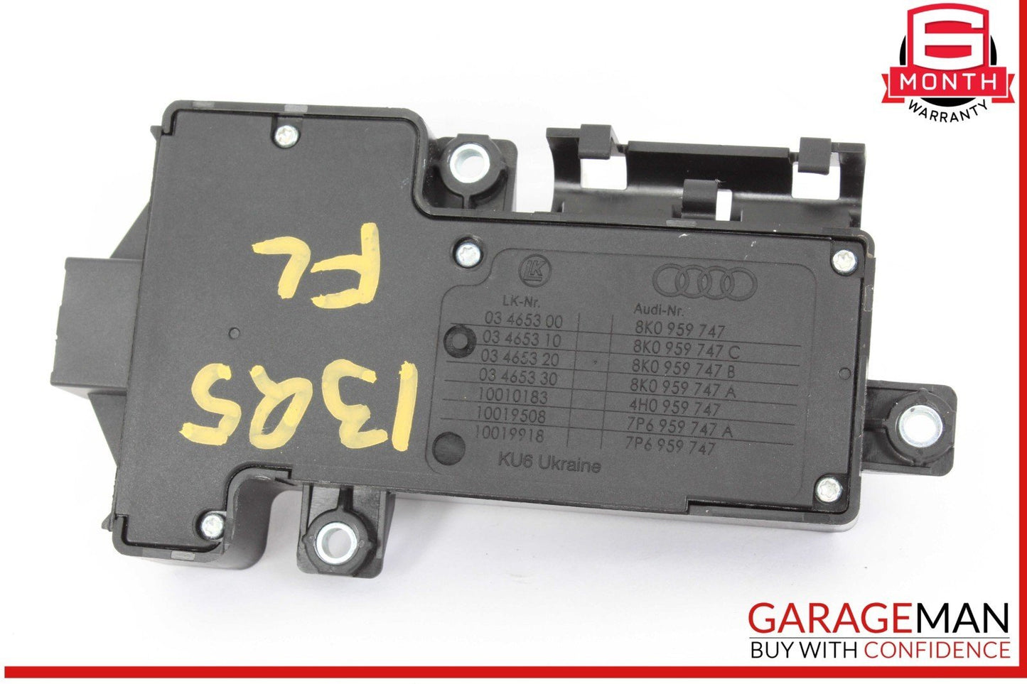 12-18 Audi Q5 A6 A7 Front Left Driver Side Power Seat Adjustment Switch OEM